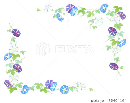 あさがおのフレーム 76404164