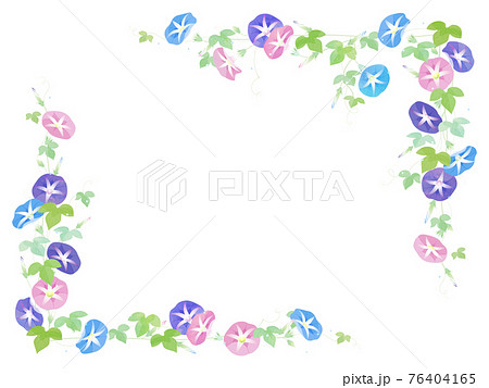 あさがおのフレーム 76404165