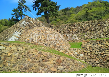 【鳥取県】鳥取城　天球丸（巻石垣） 76405435