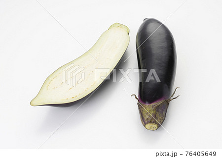 カットなすと丸ごとなす カットなすと丸ごとなす 76405649