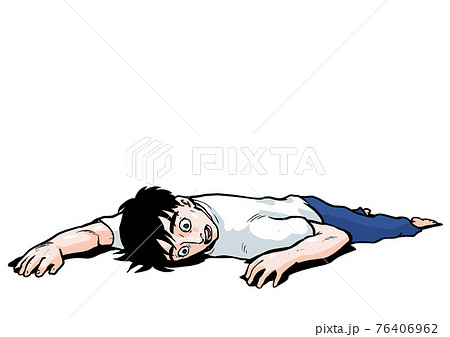 うつ伏せ、ぐったり、殺人、刺殺、死体、無気力、やる気がない、 うつ伏せ、ぐったり、殺人、刺殺、死体、無気力、やる気がない、 76406962