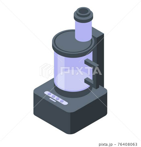 Home food processor icon, isometric style Home food processor icon, isometric style 76408063