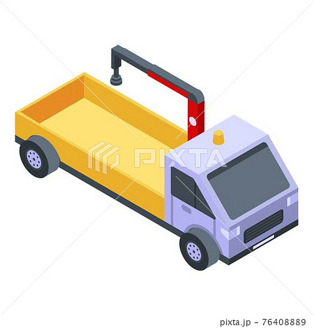 Evacuator icon, isometric style Evacuator icon, isometric style 76408889