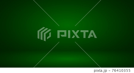 Empty green studio wall gradient vector form blend use as background for present content advertising product or text backdrop designs 76410355