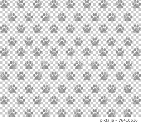 Background material with lots of cute paws Background material with lots of cute paws 76410616