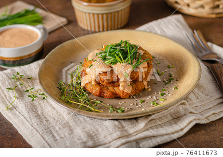 Organic potato pancakes 76411673