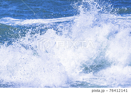 波イメージ　　 76412141