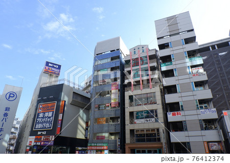 立川駅北口の雑居ビル群 立川駅北口の雑居ビル群 76412374