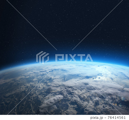 Planet Earth in the space. 76414561