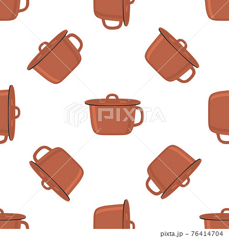 Abstract seamless plastic baby pots with comfortable handle 76414704