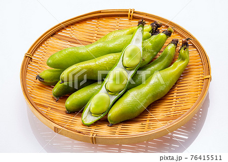 そら豆の素材 そら豆の素材 76415511