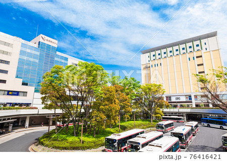 川崎市 新百合ヶ丘駅南口 バスターミナル 川崎市 新百合ヶ丘駅南口 バスターミナル 76416421