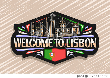 Vector logo for Lisbon Vector logo for Lisbon 76418689
