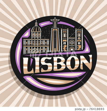 Vector logo for Lisbon Vector logo for Lisbon 76418693