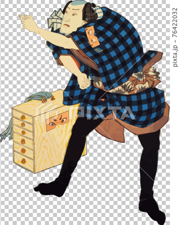 歯磨き売りの男性 76422032