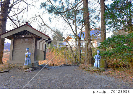 岩手県遠野市のカッパ淵　Kappa buchi in Tono city   Iwate pref. 76423938