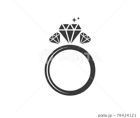 ring diamond vector illustration design 76424121