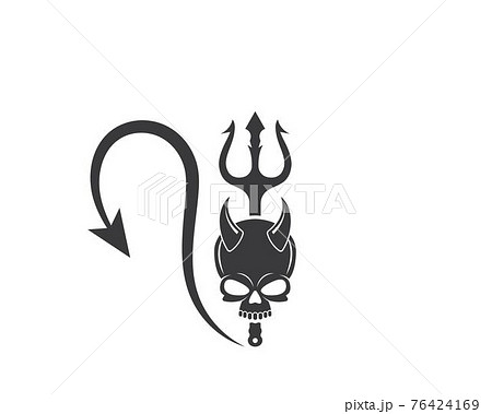 skull bone logo vector illustration skull bone logo vector illustration 76424169