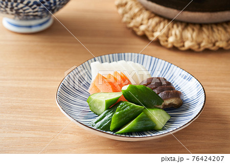 糠漬け盛り合わせ 糠漬け盛り合わせ 76424207