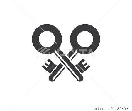 key vector illustration icon 76424353