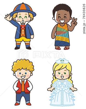 世界の子供たち 人種 国籍 平和のイラスト素材 世界の子供たち 人種 国籍 平和のイラスト素材