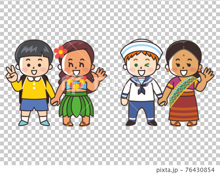 Children of the world holding hands Race Nationality Peace 76430854