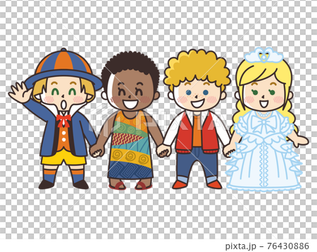 Children of the world holding hands Race Nationality Peace 76430886