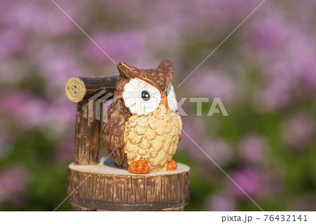 フクロウの置物 フクロウの置物 76432141