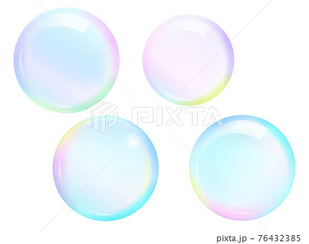 シャボン玉_背景なし 76432385