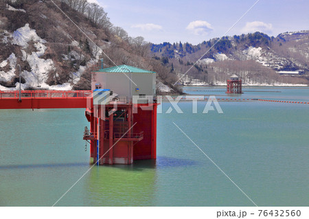 白川ダム取水塔 白川ダム取水塔 76432560