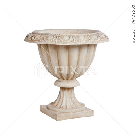 Outdoor landscape flowerpot for flowers and shrubs in classic style 76433590