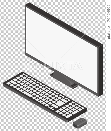 Personal computer isometric - Stock Illustration [76434903] - PIXTA