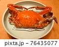 食べられるのを待つワタリガニ 76435077