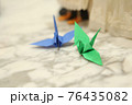 お祝い事での折り鶴 76435082
