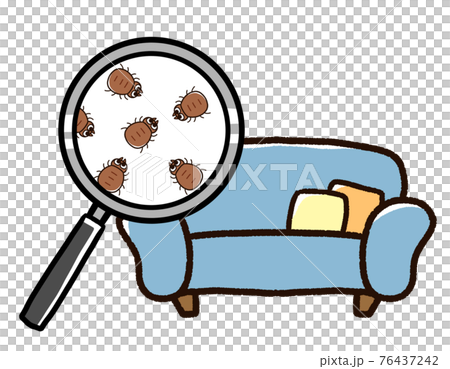 ダニのいるソファ 76437242