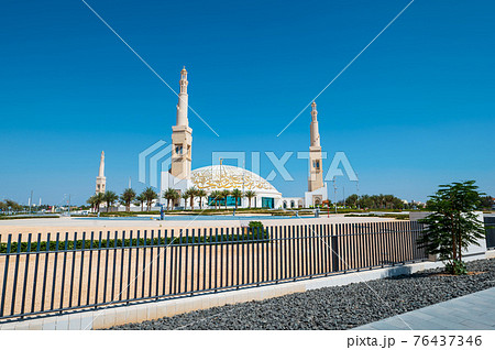 Sheikh Khalifa Bin Zayed mosque in Al Ain city of the Abu Dhabi Emirate Sheikh Khalifa Bin Zayed mosque in Al Ain city of the Abu Dhabi Emirate 76437346