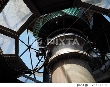 御前埼灯台の内部 76437726