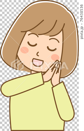 Illustration of an enchanted woman 76438536