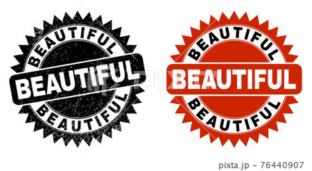BEAUTIFUL Black Rosette Stamp with Rubber Surface BEAUTIFUL Black Rosette Stamp with Rubber Surface 76440907