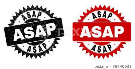 ASAP Black Rosette Stamp with Unclean Style 76440938