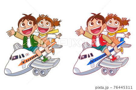飛行機,少年少女 飛行機,少年少女 76445311