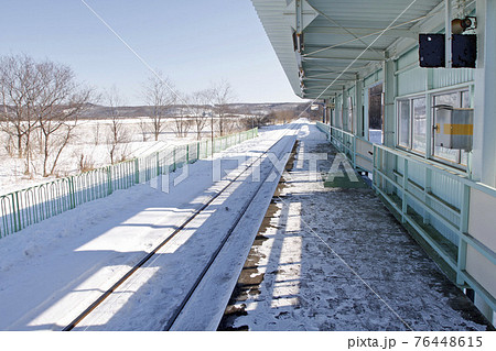 武佐駅　JR武佐駅　　花咲線　JR花咲線　Hanasaki Line 76448615