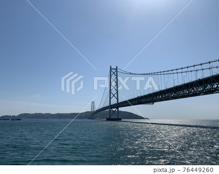 大迫力！明石海峡大橋 76449260