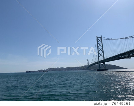 大迫力！明石海峡大橋 76449261