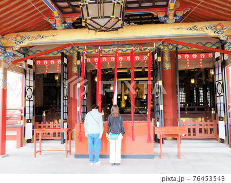 日本三大稲荷の一つ、祐徳稲荷神社 佐賀県鹿島市下古枝 日本三大稲荷の一つ、祐徳稲荷神社 佐賀県鹿島市下古枝 76453543