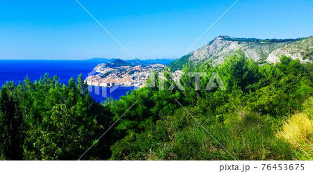 Dubrovnik - panorama, Croatia 76453675