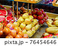 Fruits and vegetables made from marzipan 76454646