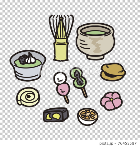 茶糖手繪插畫 76455587