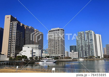 東京 品川区の都市風景 天王洲アイル 東京 品川区の都市風景 天王洲アイル 76455695