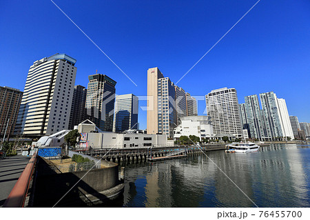 東京 品川区の都市風景 天王洲アイル 東京 品川区の都市風景 天王洲アイル 76455700